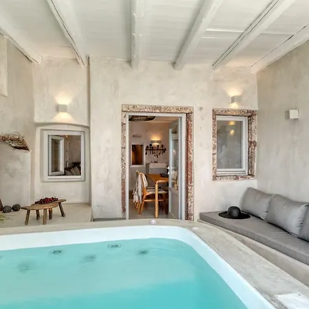 Villa Marble Sun With Jacuzzi By Caldera Oia (Santorini)